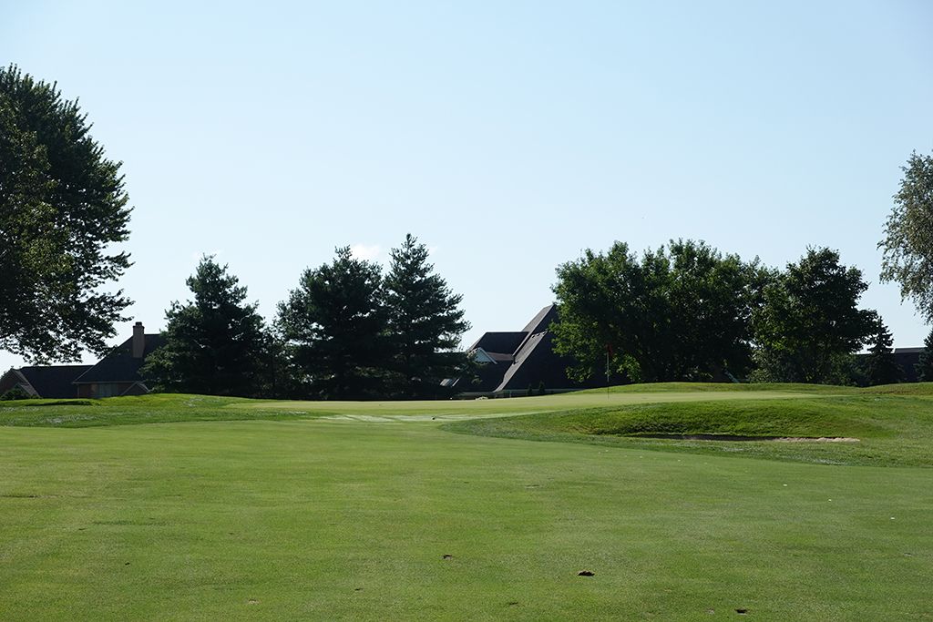 13th Hole at Crow Valley Golf Club (381 Yard Par 4)